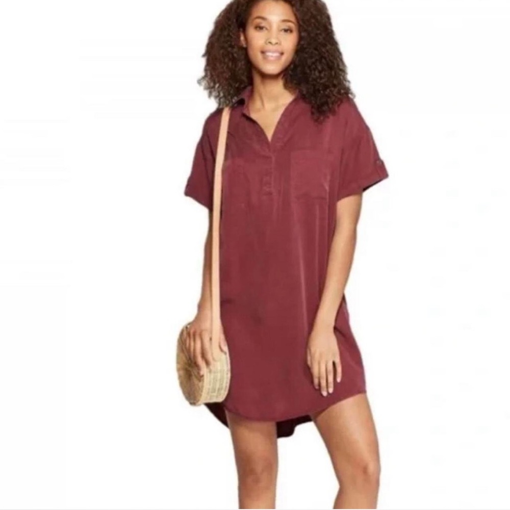 Universal Thread Rust Shirt Dress